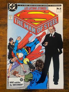 The Man of Steel #4 Direct Edition (1986)