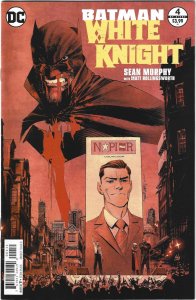 Batman: White Knight #4 Sean Murphy Red Cover (2018)