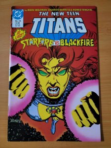 New Teen Titans #23 Direct Market Edition ~ NEAR MINT NM ~ 1986 DC Comics