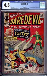 Daredevil #2 (Marvel, 1964) CGC 4.5 