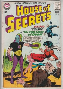 House of Secrets #66 (Jun-64) FN/VF Mid-High-Grade Mark Merlin, Eclipso
