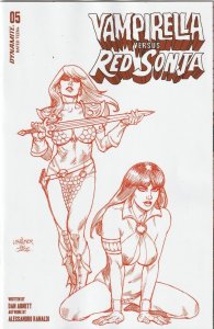 Vampirella VS Red Sonja # 5 Variant 1:10 Cover S NM Dynamite 2023 [N9]