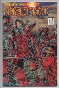 GOBBLEDYGOOK #1, FN+, 1st print, 1986, Mirage, Teenage Mutant Ninja Turtles