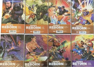 (2021) HEROES REBORN #1-7 + RETURNS One-Shot Complete Set! 1 2 3 4 5 6 7!