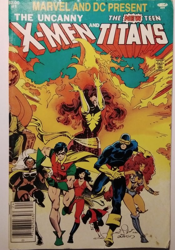 Marvel and DC Present featuring The Uncanny X-Men and The New Teen Titans (1982)