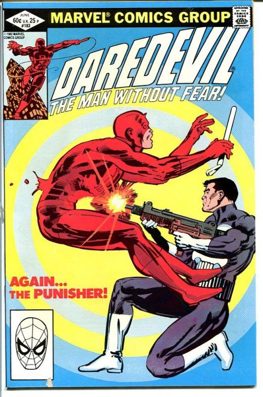 DAREDEVIL #183-FABULOUS ISSUE-HIGH GRADE-DRUGS! VF/NM