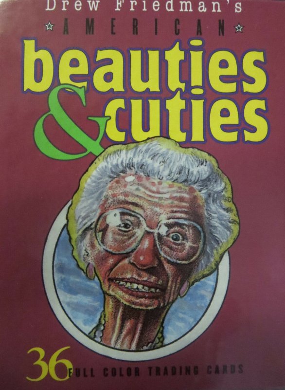 BEAUTIES & CUTIES 1995 card set Drew Friedman. Kitchen Sink Factory Sealed NIB