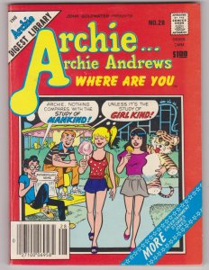Archie...Archie Andrews, Where Are You? Digest Magazine #28 (1983)