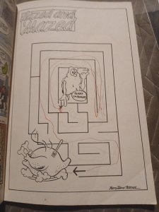 Slimer! Issue #2 June 1989 NOW Comics Poster Intact! The Real Ghostbusters