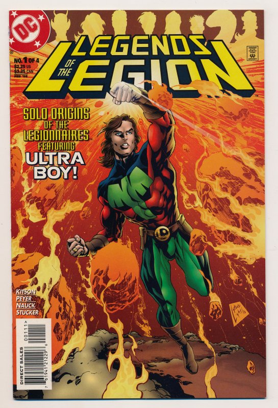 Legends of the Legion (1998) #1-4 VF/NM Complete series