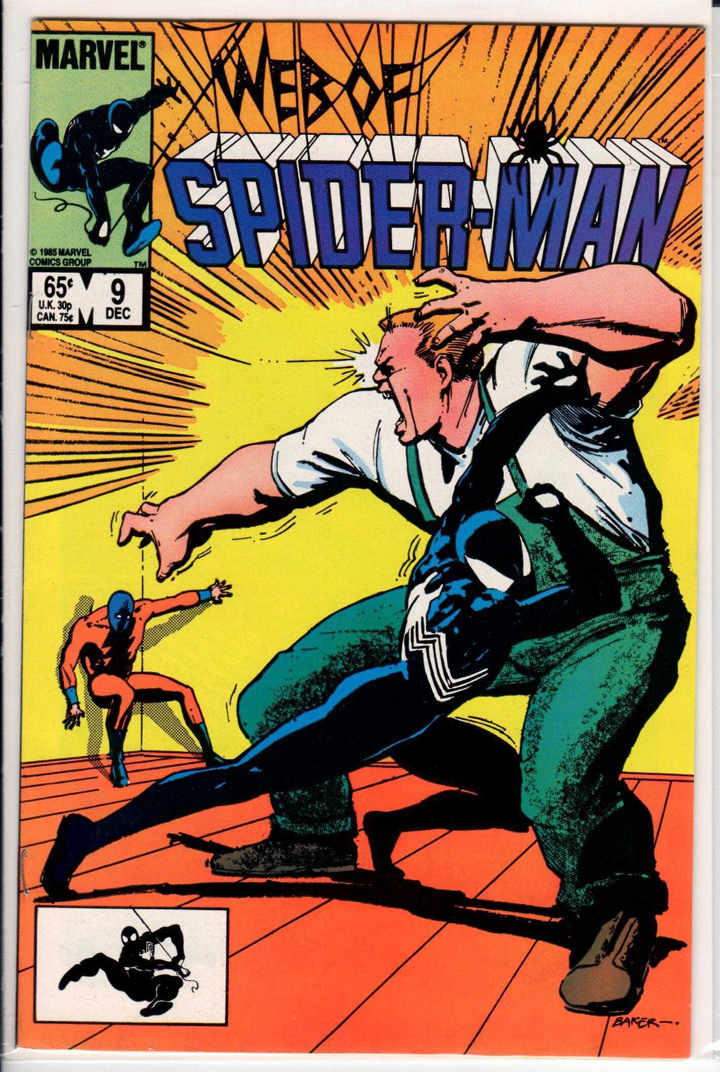 Web of Spider-Man #39 MARVEL Comics 1988 VF