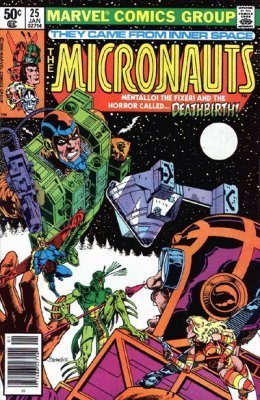 Micronauts #25 Marvel 1981 4.0 VG (Stock Photo)