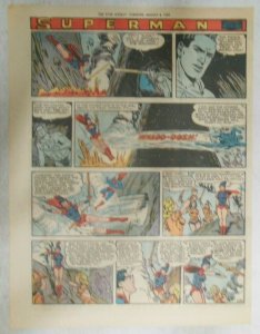 bvSuperman Sunday Page #1032 by Wayne Boring from 8/9/1959 Tabloid Page Size