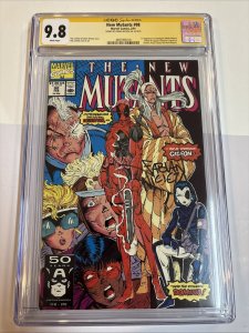 New Mutants (1991) # 98 (CGC 9.8 SS) Signed Fabian Nicieza • Marvel