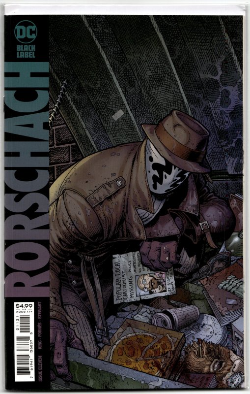 Rorschach #11 Variant Cover (2021) Watchmen