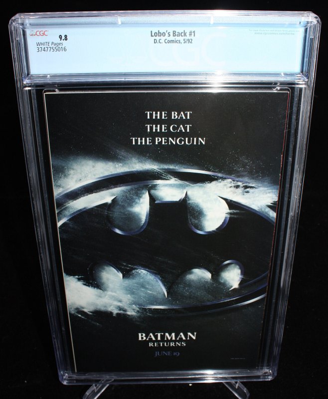 Lobo's Back #1 (CGC 9.8) Simon Bisley Cover & Art - 1992