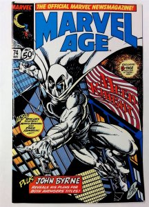 Marvel Age #74 (May 1989, Marvel) FN/VF