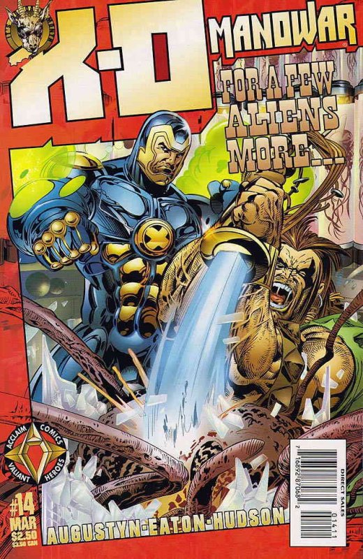 X-O Manowar (Vol. 2) #14 FN ; Acclaim | Brian Augustyn