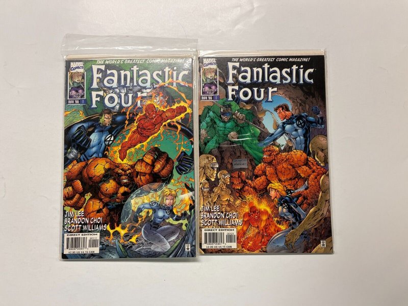 4 Fantastic Four Marvel Comics Books #1 1 2 4 26 LP3