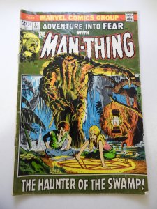 Adventure into Fear #11 (1972) GD Condition