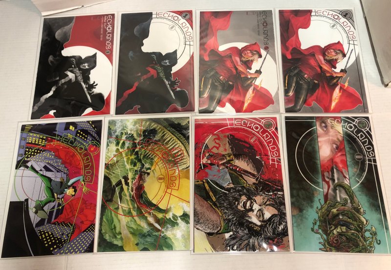 Echolands (2021) #1-6 + Raw Cuts & Variants VF/NM 12 book Set ~ Image Comic | JH