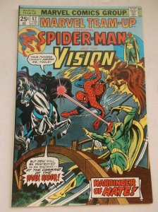 MARVEL TEAM-UP #41-44, SPIDER-MAN/SCARLET WITCH/VISION/DR DOOM/MOON DRAGON, 1976 