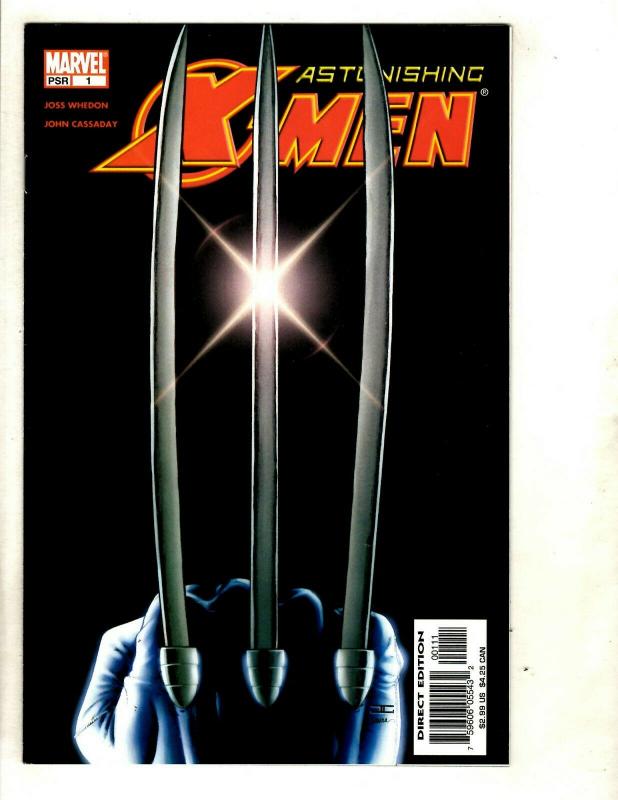 12 Astonishing X-Men Marvel Comics # 1 2 3 4 5 6 7 8 9 10 11 12 RP1