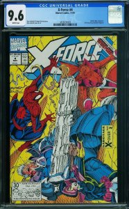 X-Force #4 (1991) CGC 9.6 NM+