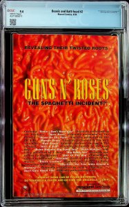 Beavis & Butt-Head #2 - CGC 9.4 - Cert#4371905011