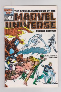 The Official Handbook of the Marvel Universe #6 (1986)