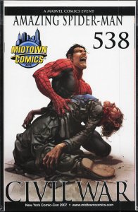 The Amazing Spider-Man #538 NY Comic Con Cover (2007)