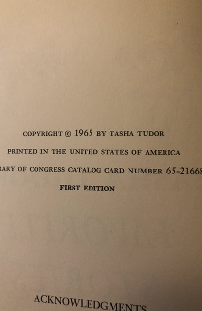 Tasha Tudor’s favorite stories, 1965,1st ed,131p