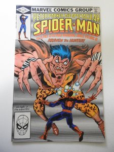 The Spectacular Spider-Man #65 (1982) VG+ Condition rusty staples