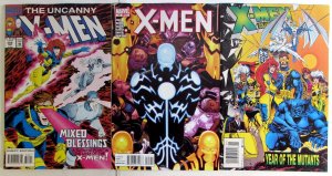 X-Men Lot of 3 #15, Uncanny 308, Collectors Preview 1 2011 Marvel Cyclops Comics