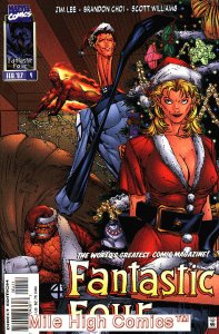 FANTASTIC FOUR  (1996 Series)  (HEROES REBORN) (MARVEL) #4 HOLIDAY Near Mint 