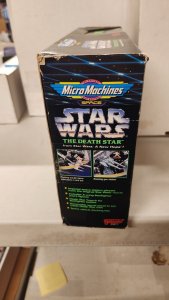 Micro Machines Star Wars Death Star 1993 Opened F3