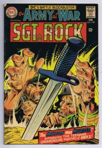 Our Army at War #189 ORIGINAL Vintage 1968 DC Comics 