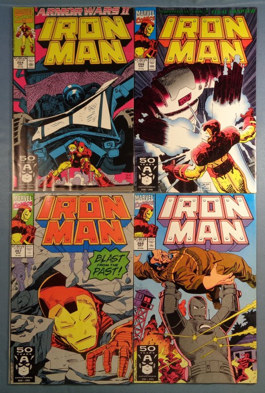 Iron Man Lot 37 #200-296 Annuals #9 #13