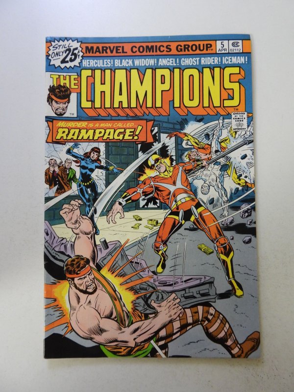 The Champions #5 (1976) FN/VF condition MVS intact