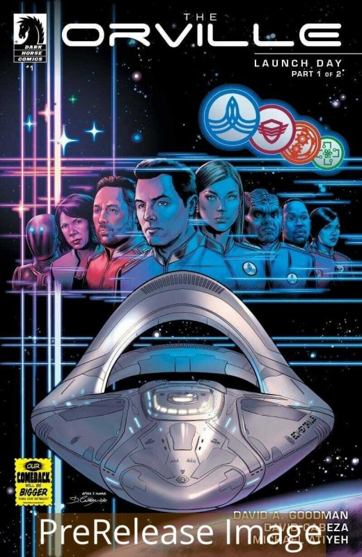 ORVILLE (2020 DARK HORSE) #1 PRESALE-09/02