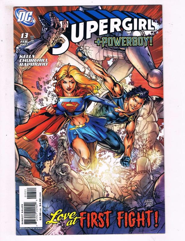 Supergirl #13 VF DC Love At First Fight Comic Book Kelly Powerboy 2007 DE10