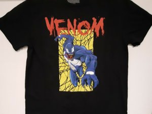 VENOM T-SHIRT - OFFICIAL MARVEL WEAR + TOTE BAG - FREE SHIPPING