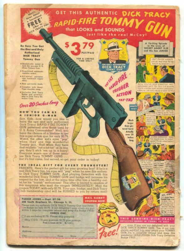 Real Clue Crime Stories Vol. 2 #5 -Kirby cover- Plastic Surgery G-