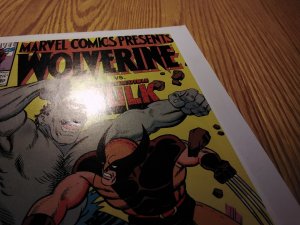 Marvel Comics Presents #61 (1990) Hulk Wolverine