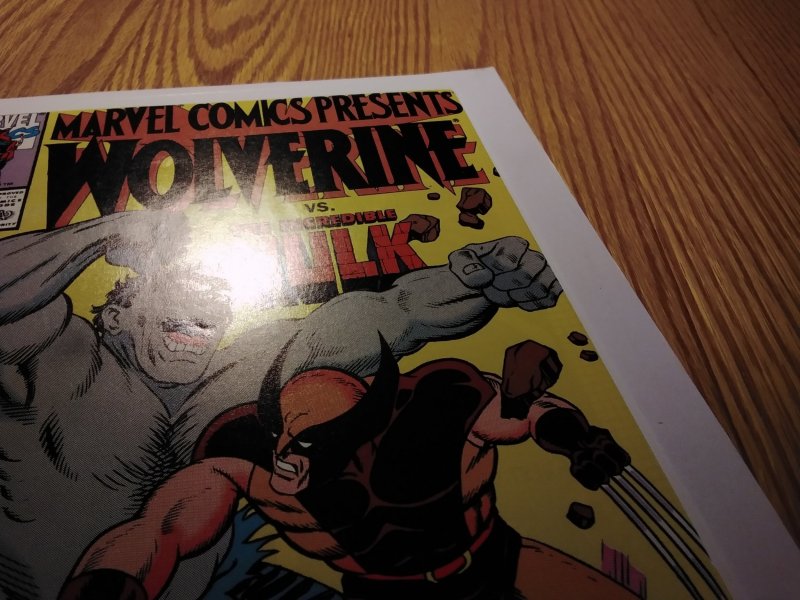 Marvel Comics Presents #61 (1990) Hulk Wolverine