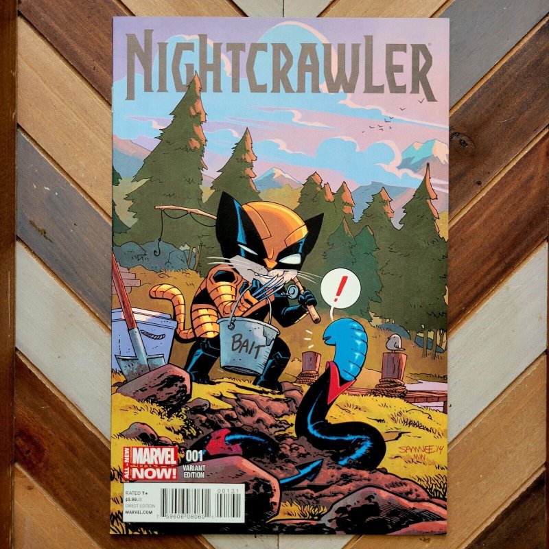 NIGHTCRAWLER #1 (Marvel 2014) New/High Grade! Samnee WOLVERINE Variant