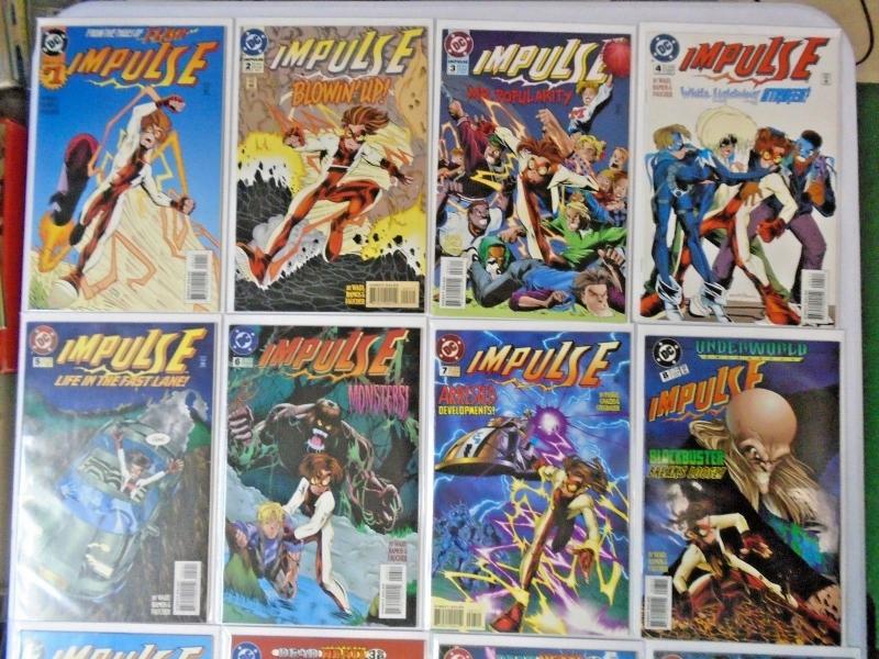 Impulse Set:#1-89 Missing:#39,40,42,43,44, 45,46, 8.0/VF (1995)