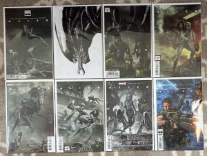 Alien #1,1,2,3,4,5,6, Annual #1 Marvel Comics Set Previews Exclusive NM