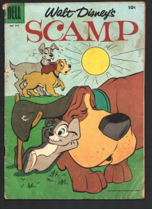 Scamp-Four Color Comics #777 1957-Dell-Walt Disney issue-G