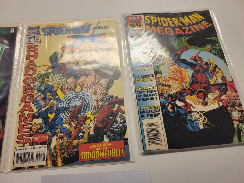 3 Spider-Man Megazine #1 + Spider-Man X-Factor #2 + Green Goblin #1 33 SM2